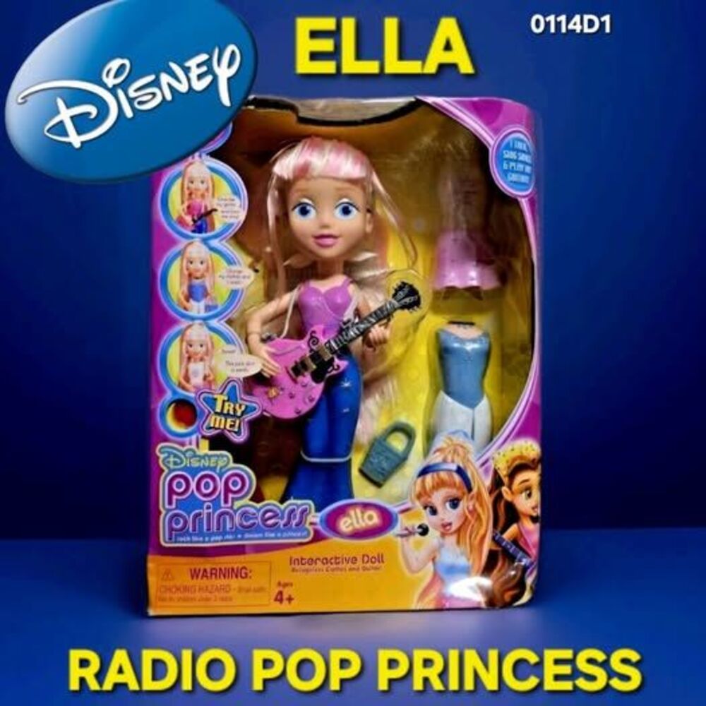 RADIO DREAMERS Doll ❤️️   POP PRINCESS ELLA Cinderella NRFB 2002